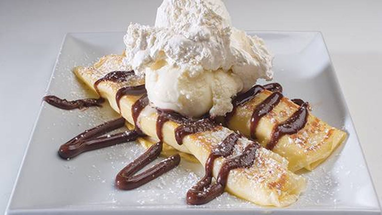Banana Nutella Crepes