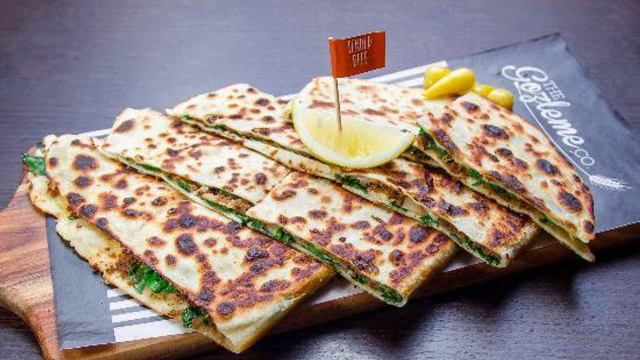 Tenderised Beef Gozleme