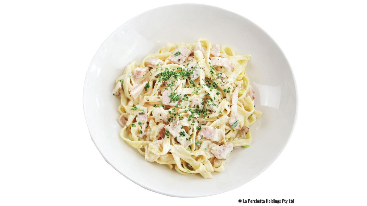 Fettuccine Carbonara (Main)