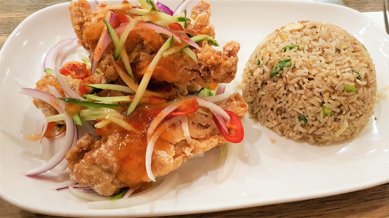 Rice + Thai Style Chicken