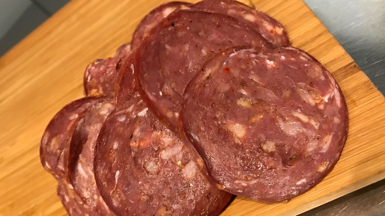 Housesmoked Spicy Salami (70g)