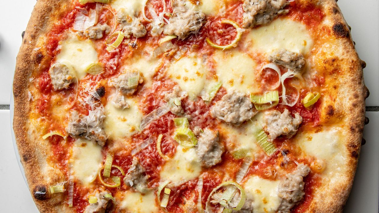 Pork Sausage Pizza