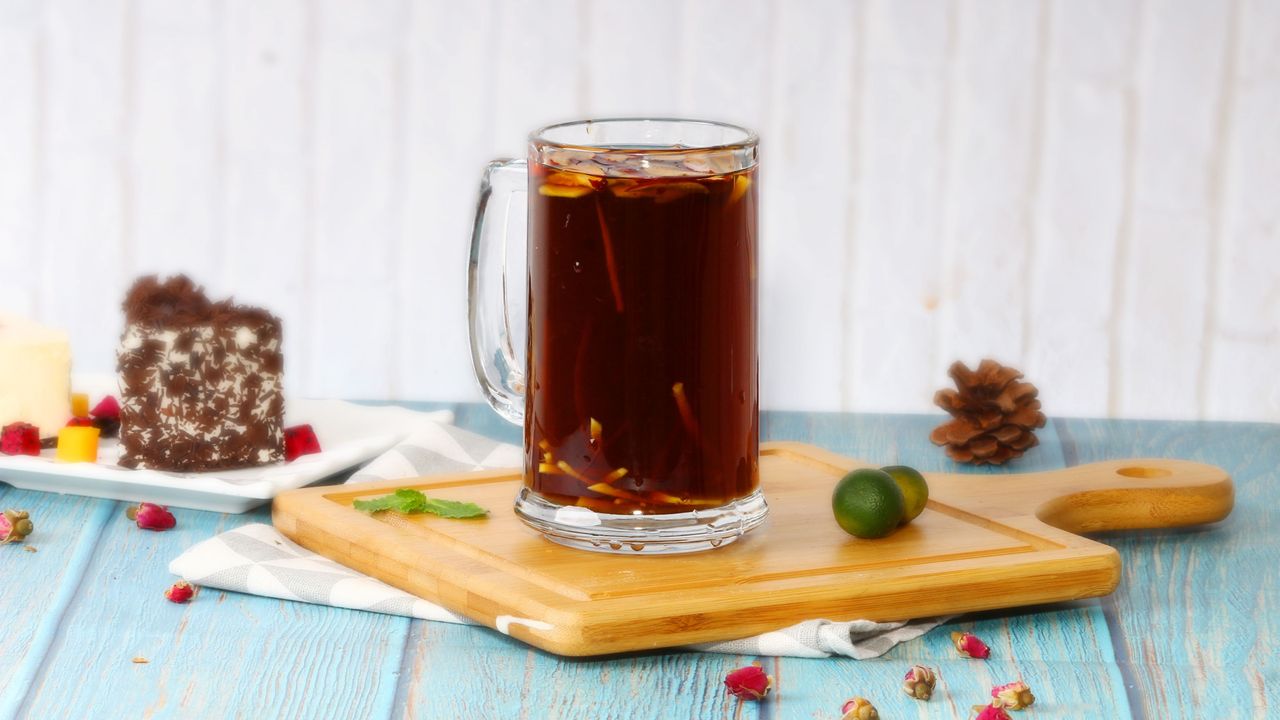 C27. Black Sugar Ginger Root Hot Drink 秘制黑糖姜母热饮