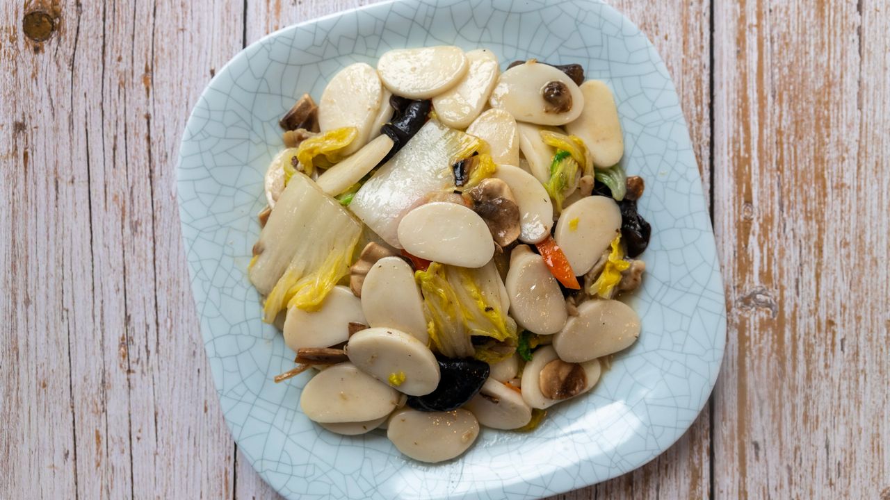 Shanghai Style Stir Fried Rice Cake