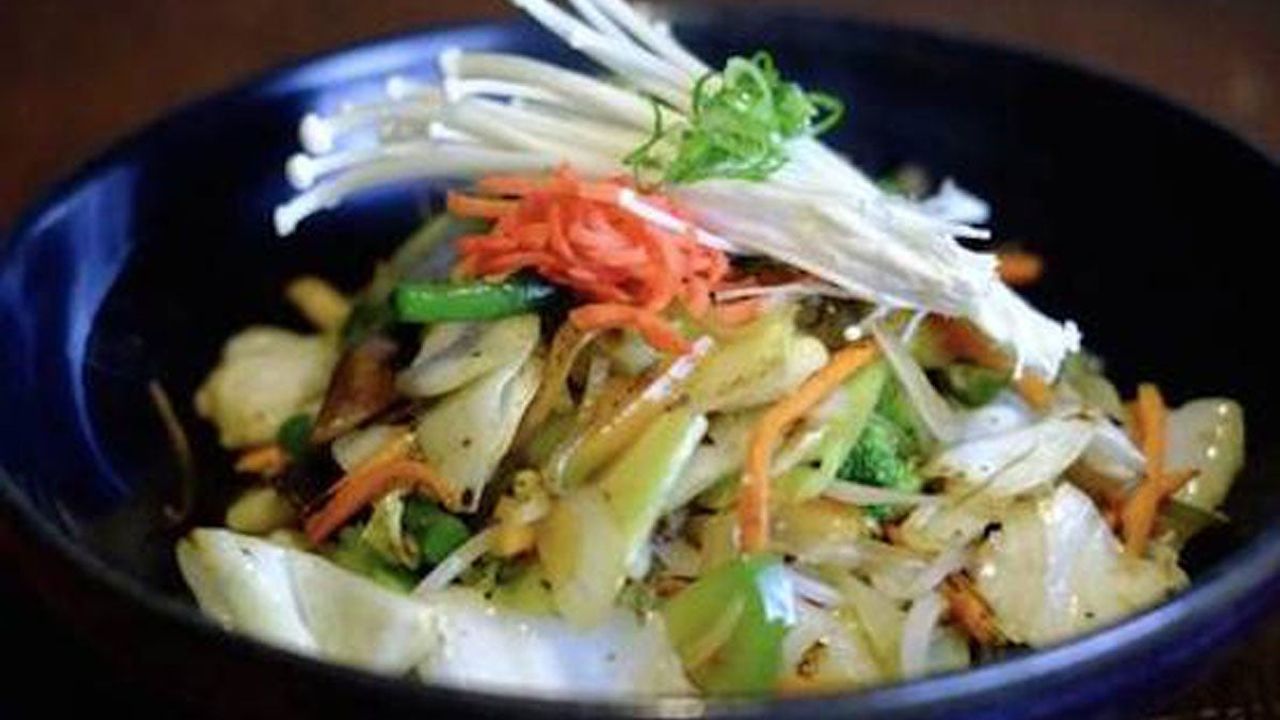Yaki Itame (Stir Fried Vegetables)