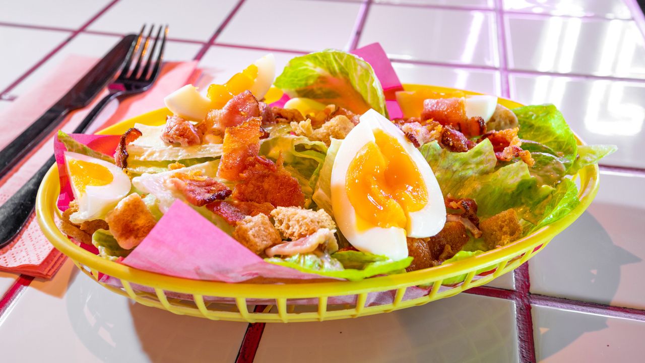 Small Caesar Salad (vegan optional)