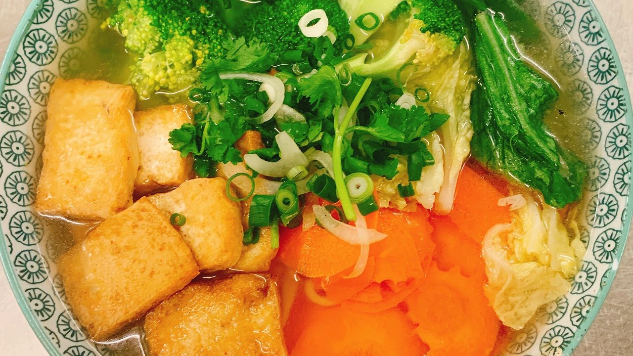 Vegetable and Tofu Pho