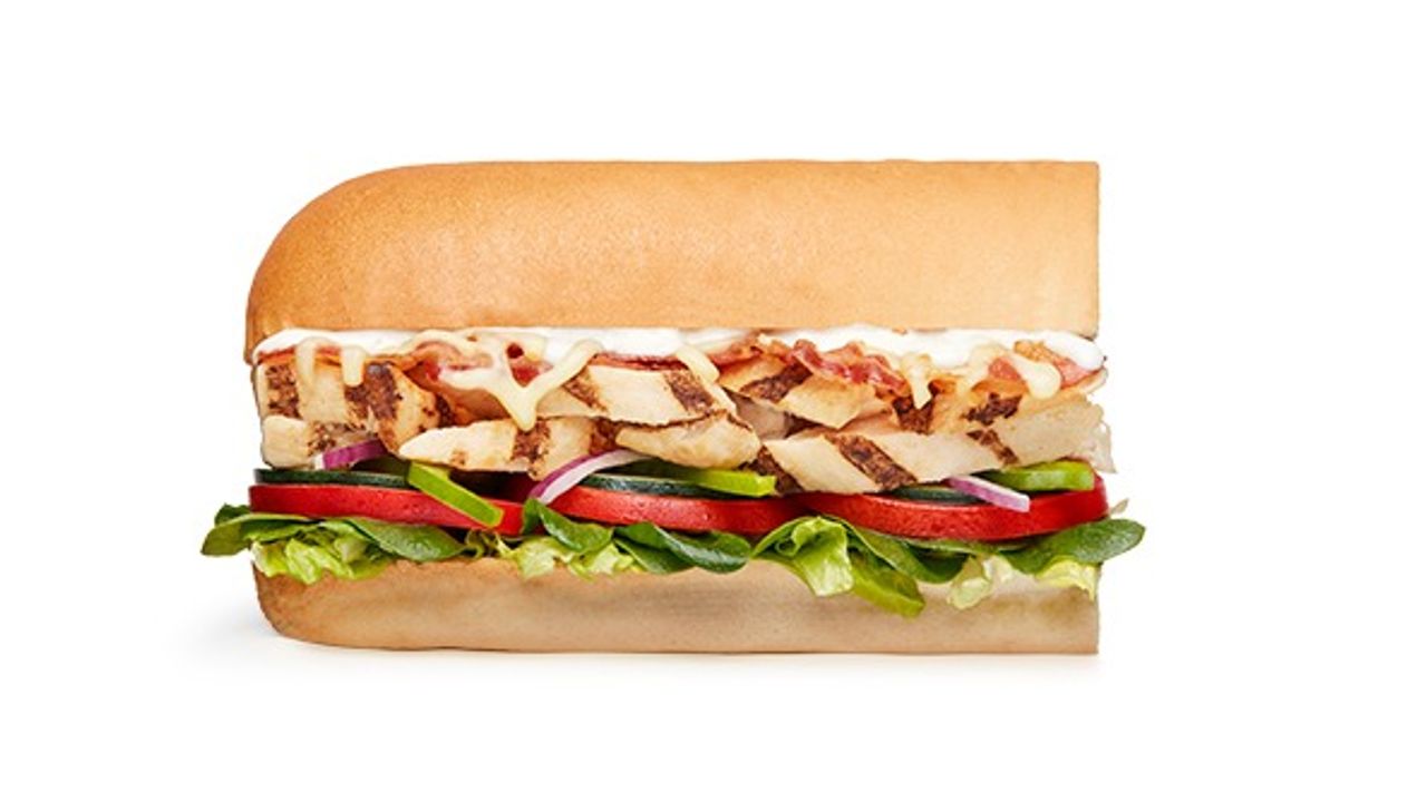 Chicken & Bacon Ranch Melt Six Inch® Sub