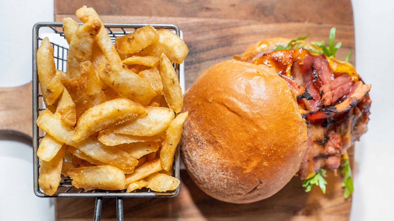 Chicken Parmigiana Burger