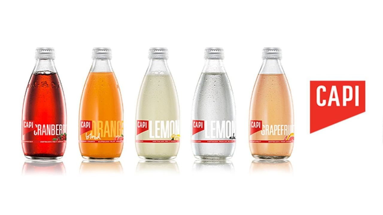 Capi Fruit Soda Range