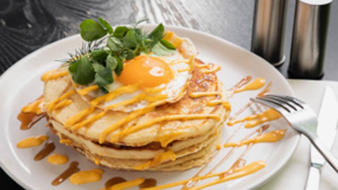 Americano Pancake Stack