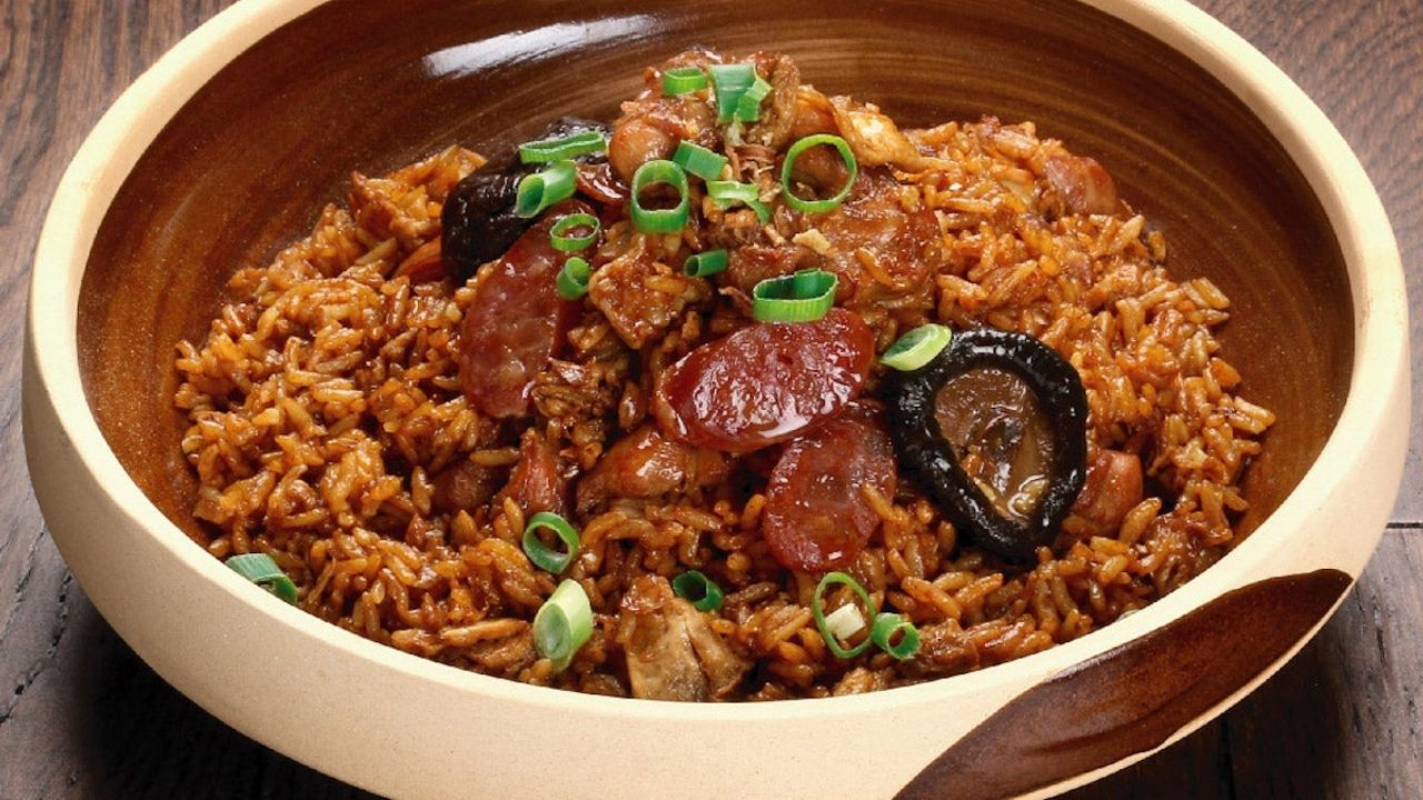 Chicken, Chinese Sausage & Mushroom