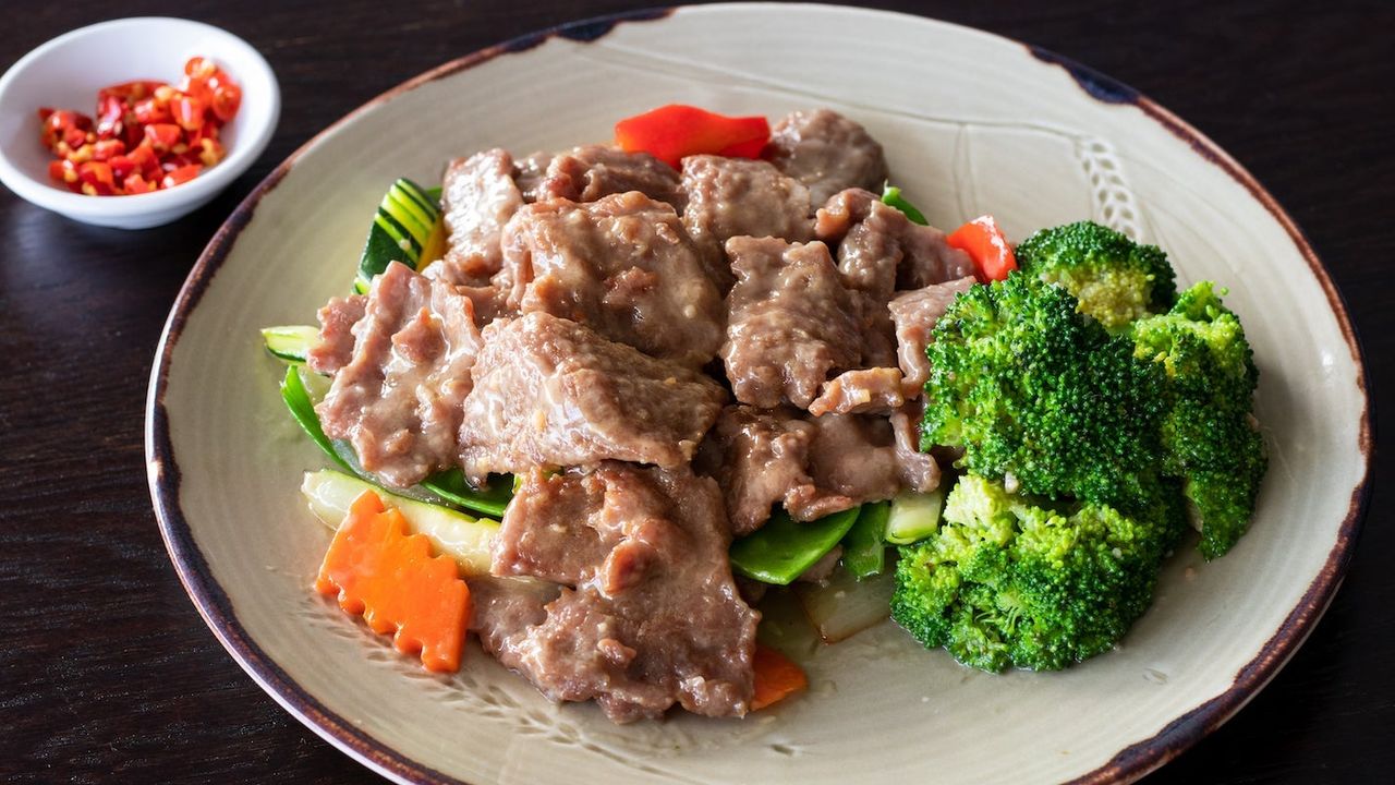 Stir Fried Beef with Veggie