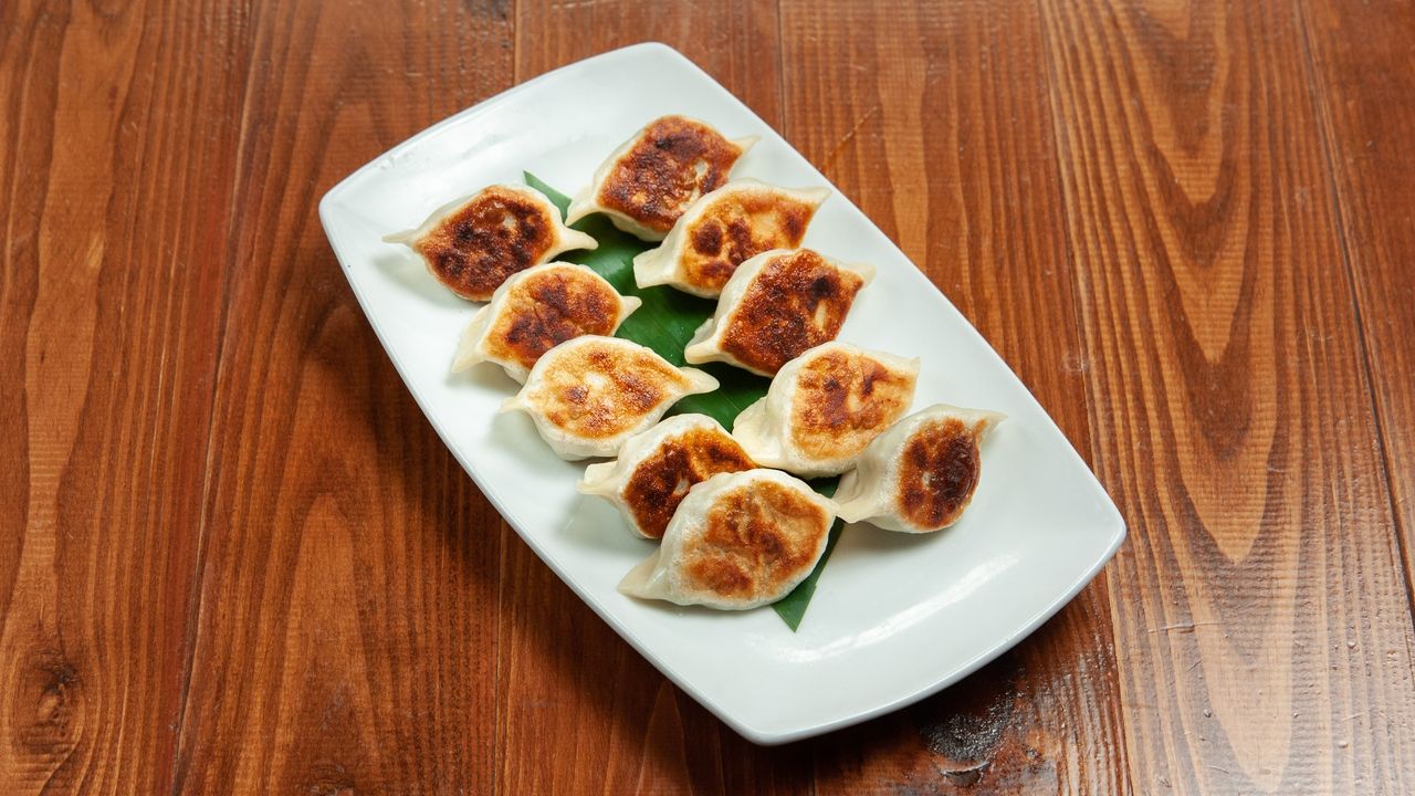 Pan Fried Veggie Dumpling
