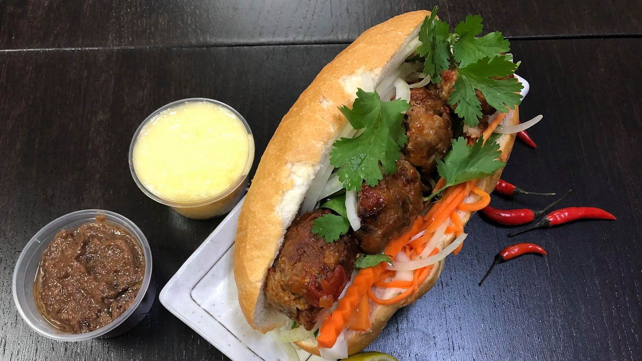 Crispy Roasted Pork Banh MI