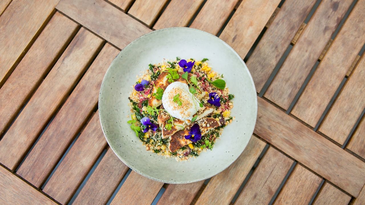 Halloumi Quinoa Bowl (V) (GF)