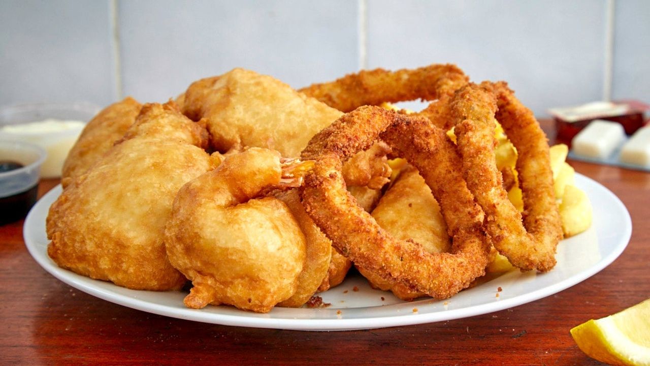 Single Fried Seafood Platter