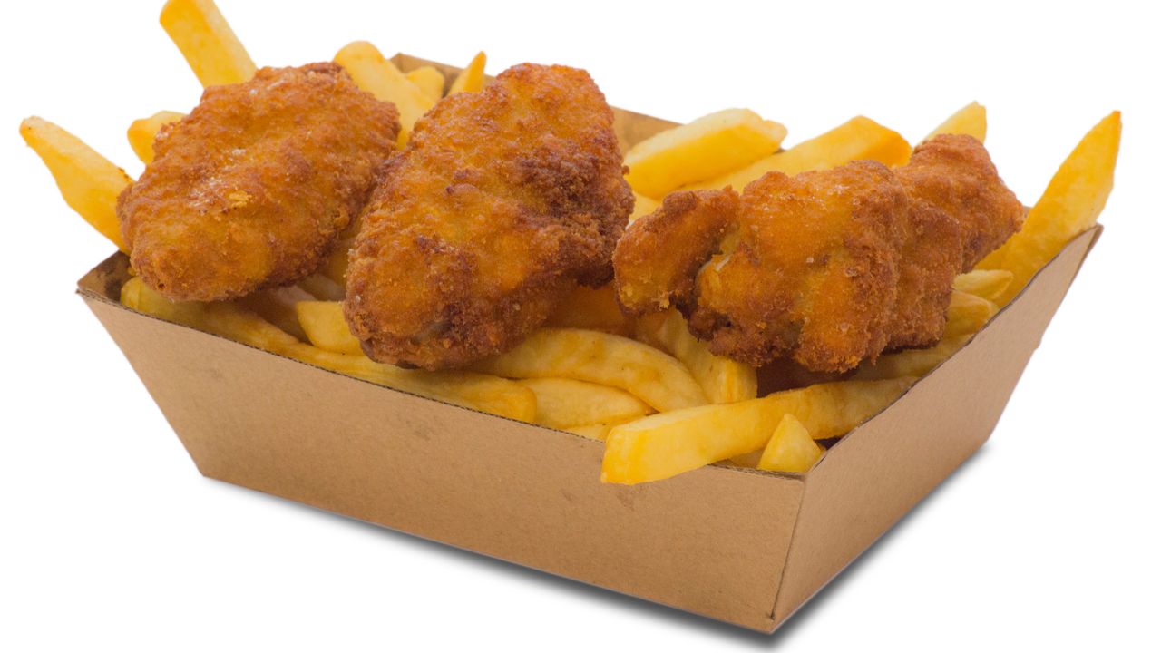 Wings x3  & Chips