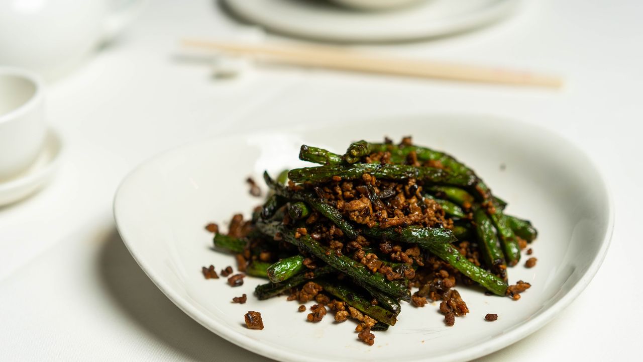 Pan Fried Beans 干煸四季豆