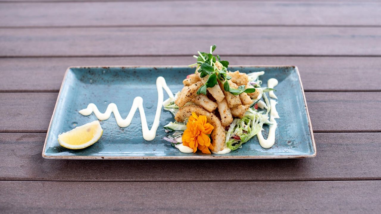 Lime Pepper Calamari