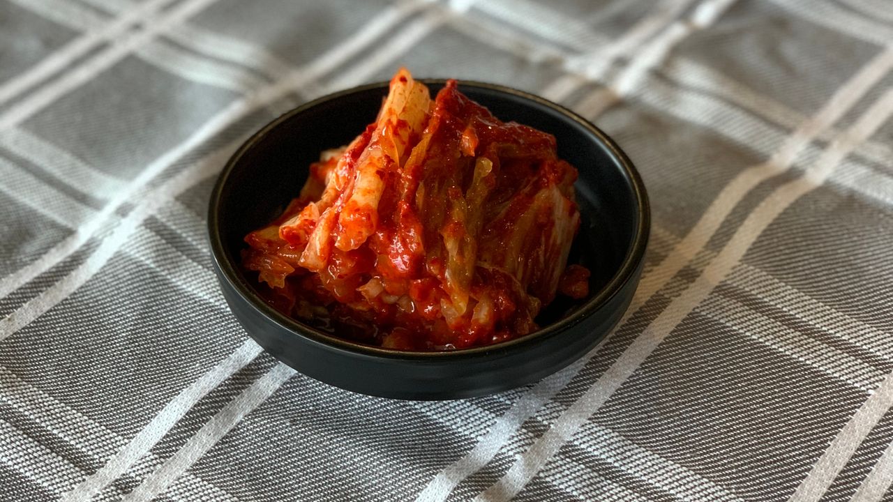 Kimchi (Spicy Pickled Cabbage)