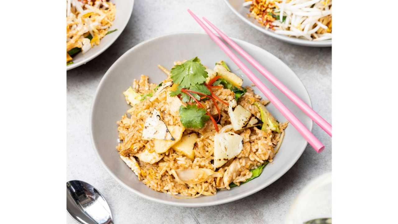 Spiced Pineapple Fried Rice