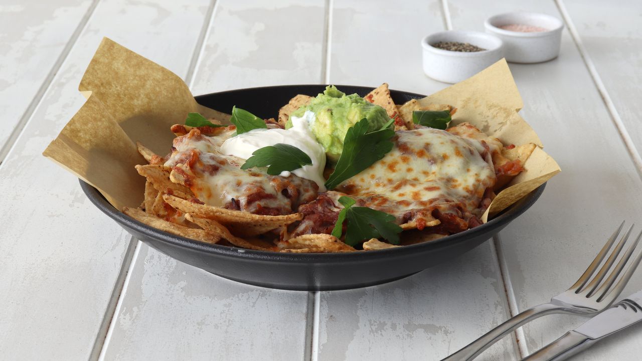 Nachos with Pulled Beef