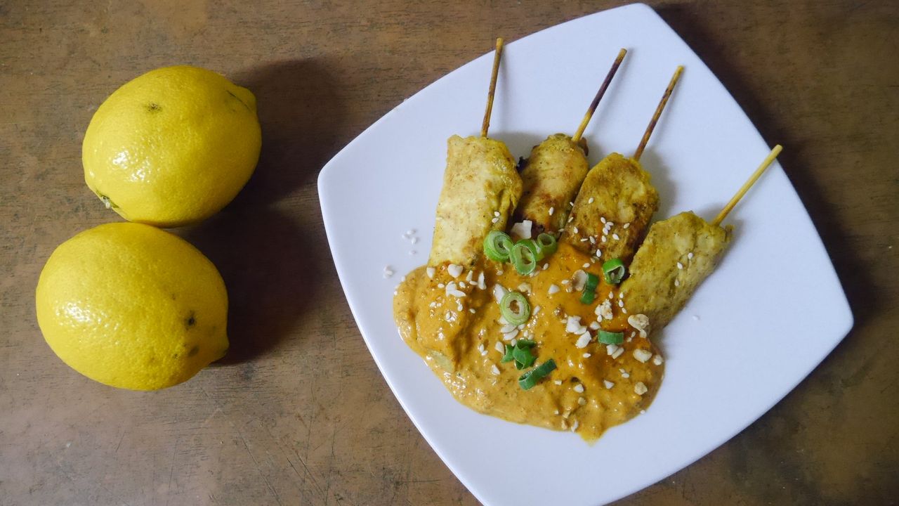 Chicken Satay (4 Pieces)
