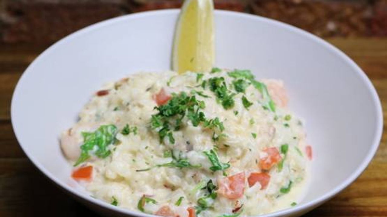 Sand Crab & Prawn Risottto