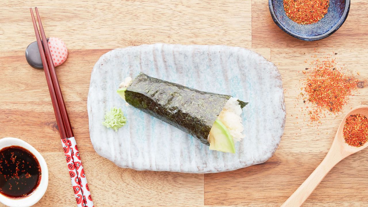 Tempura Prawn and Cucumber