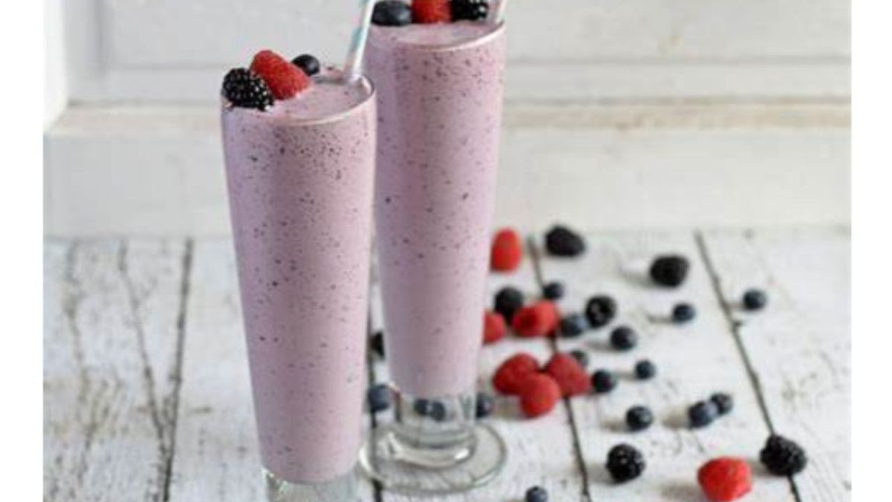 Triple Berry Milkshake