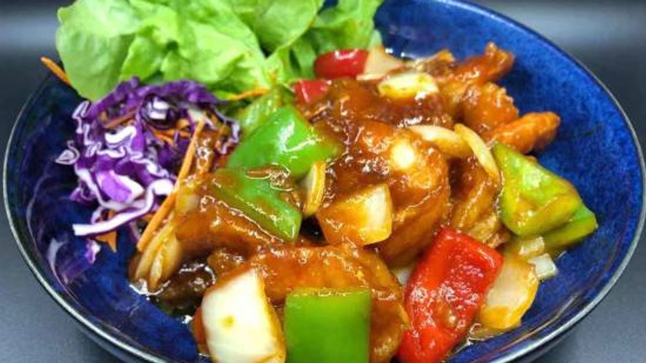 King Prawns with Chilli Sauce