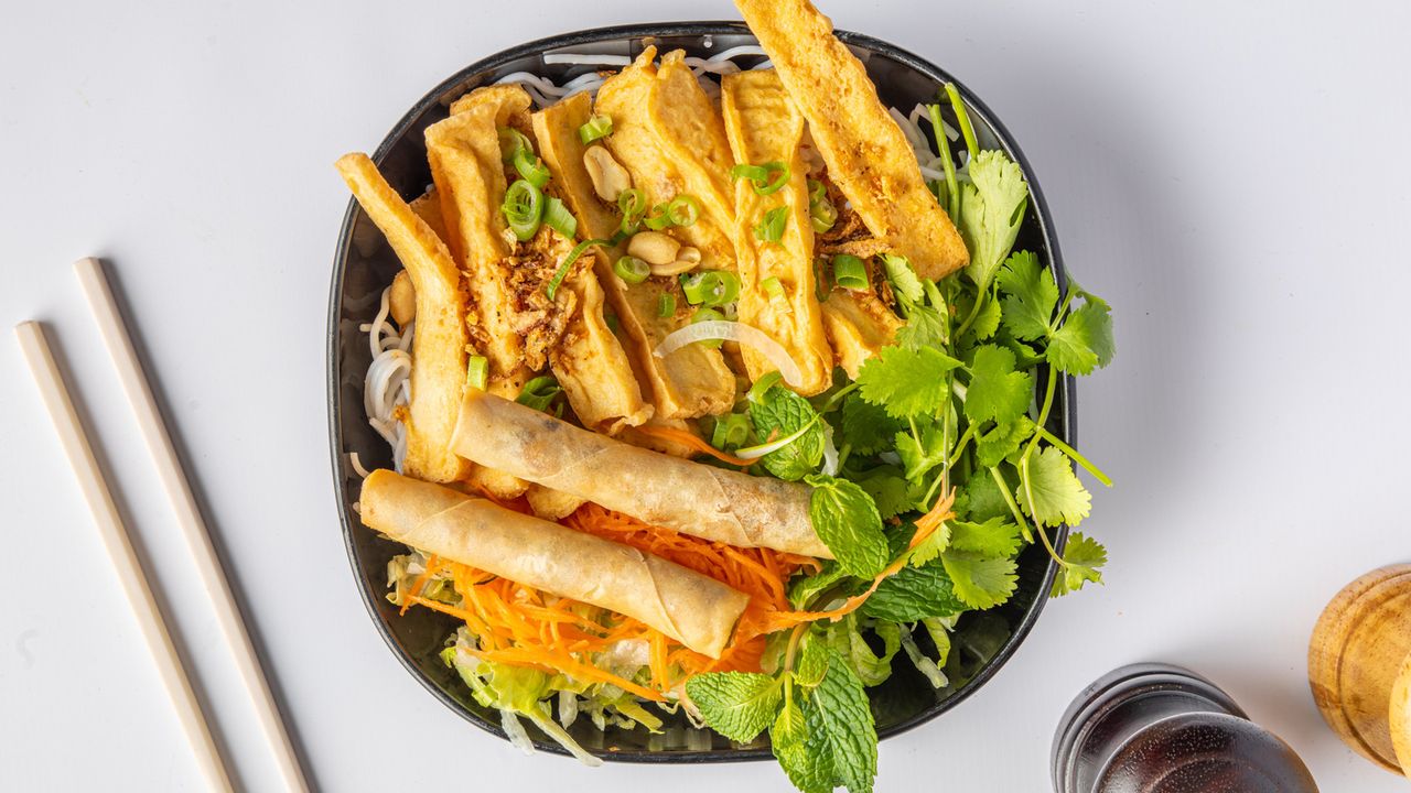Tofu & Spring Rolls