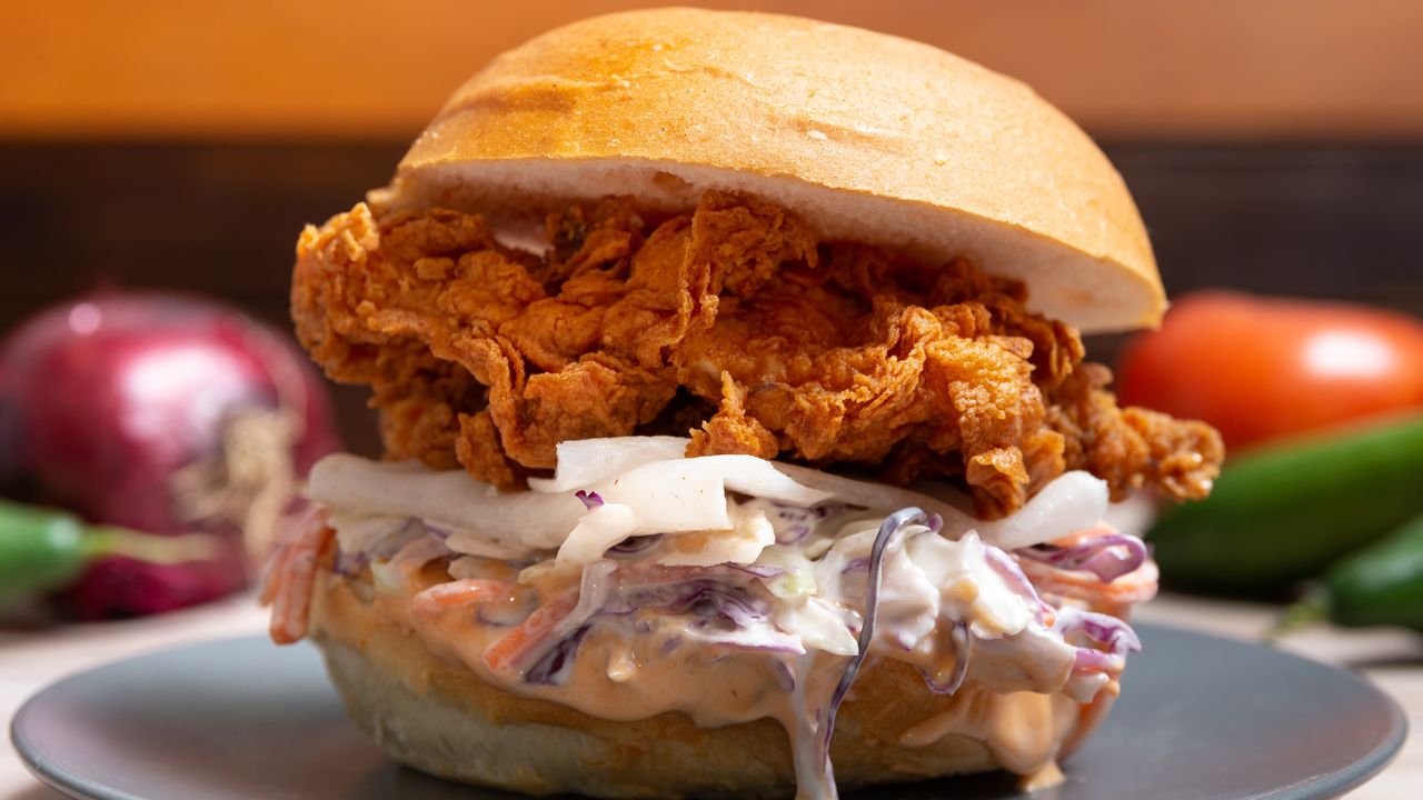 Fried Chicken Burger