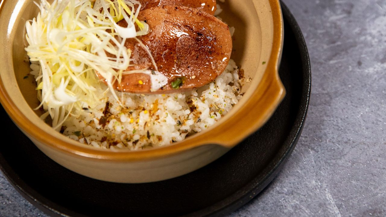 Smoky Truffle Goose Pate Fried Rice