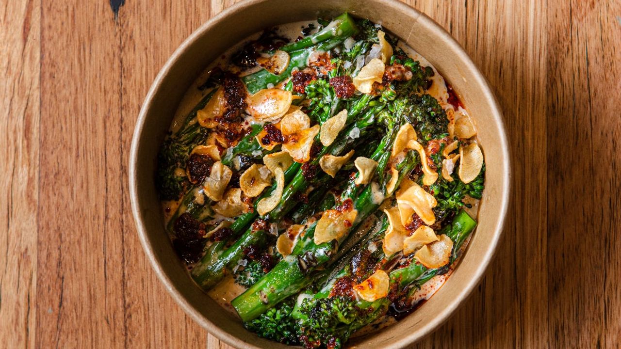 Charred broccolini