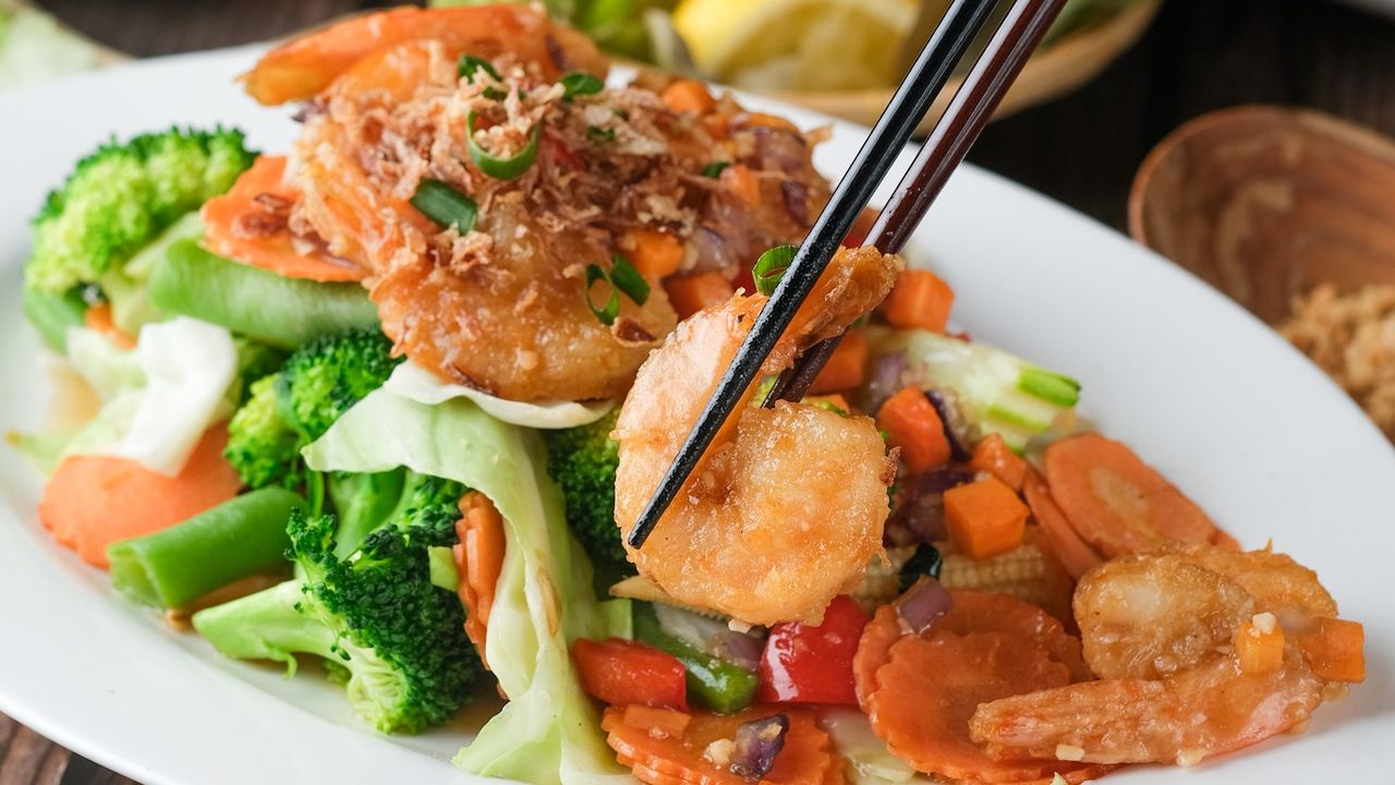 2. Tamarind Prawns