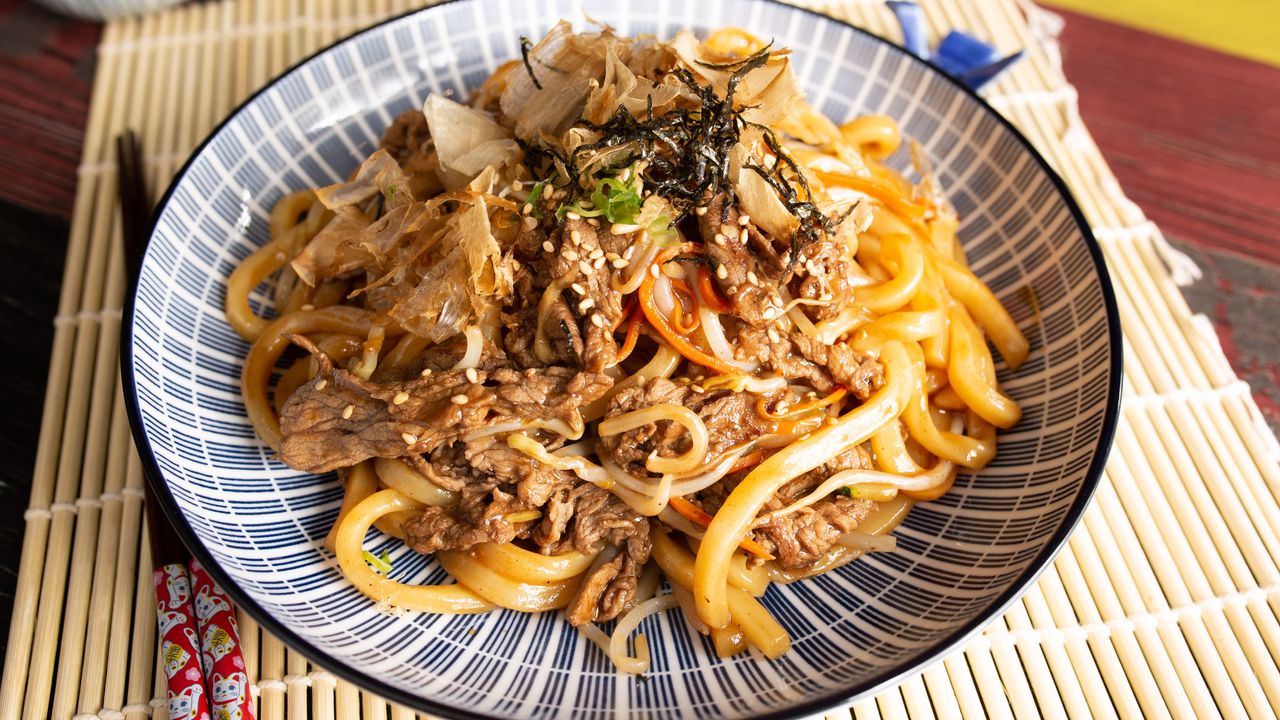 Beef Yaki Udon