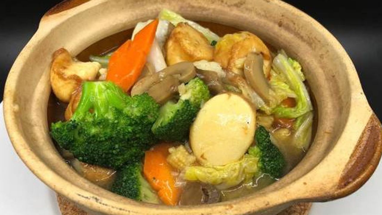 Vegetables with Bean Curd
