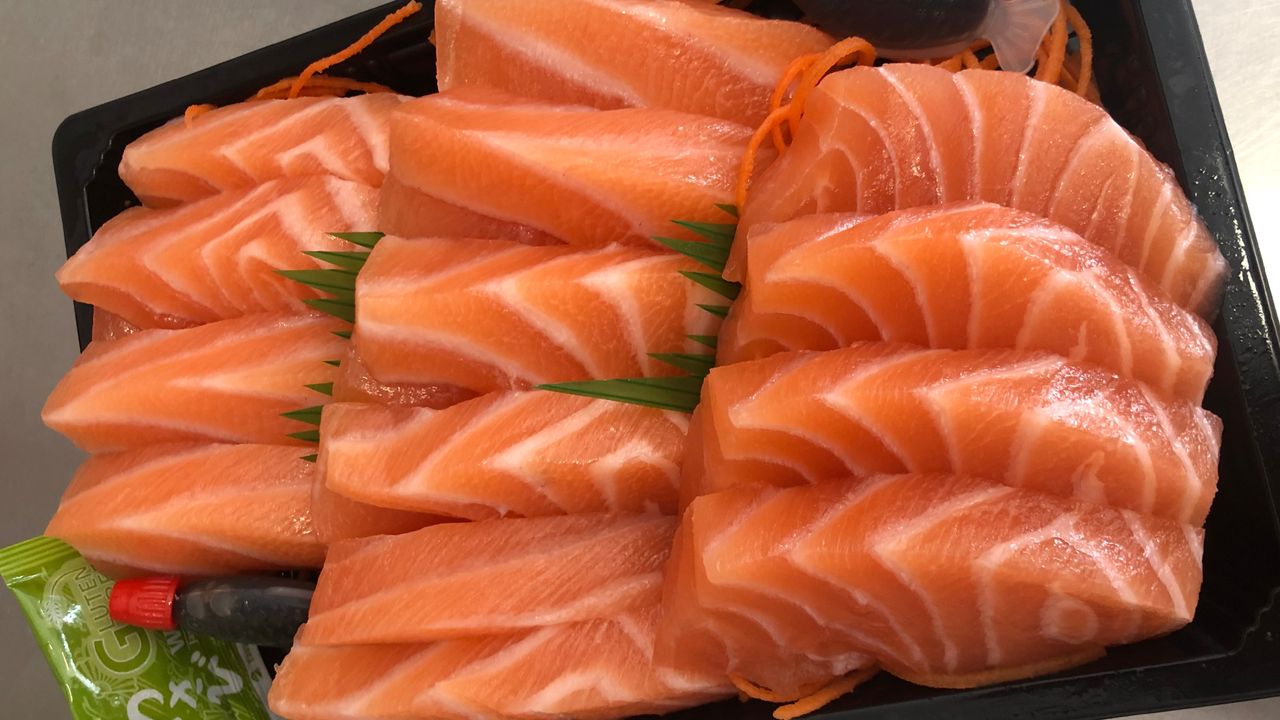 Salmon Sashimi