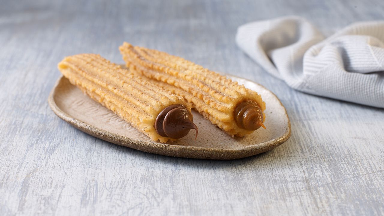 Two Filled Churros