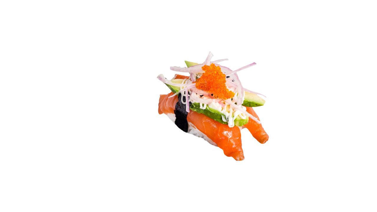 Salmon and Avocado Nigiri