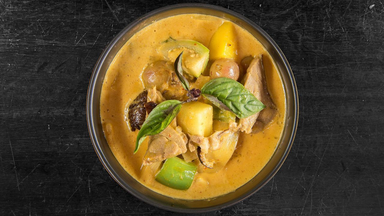 Red Curry Roast Duck