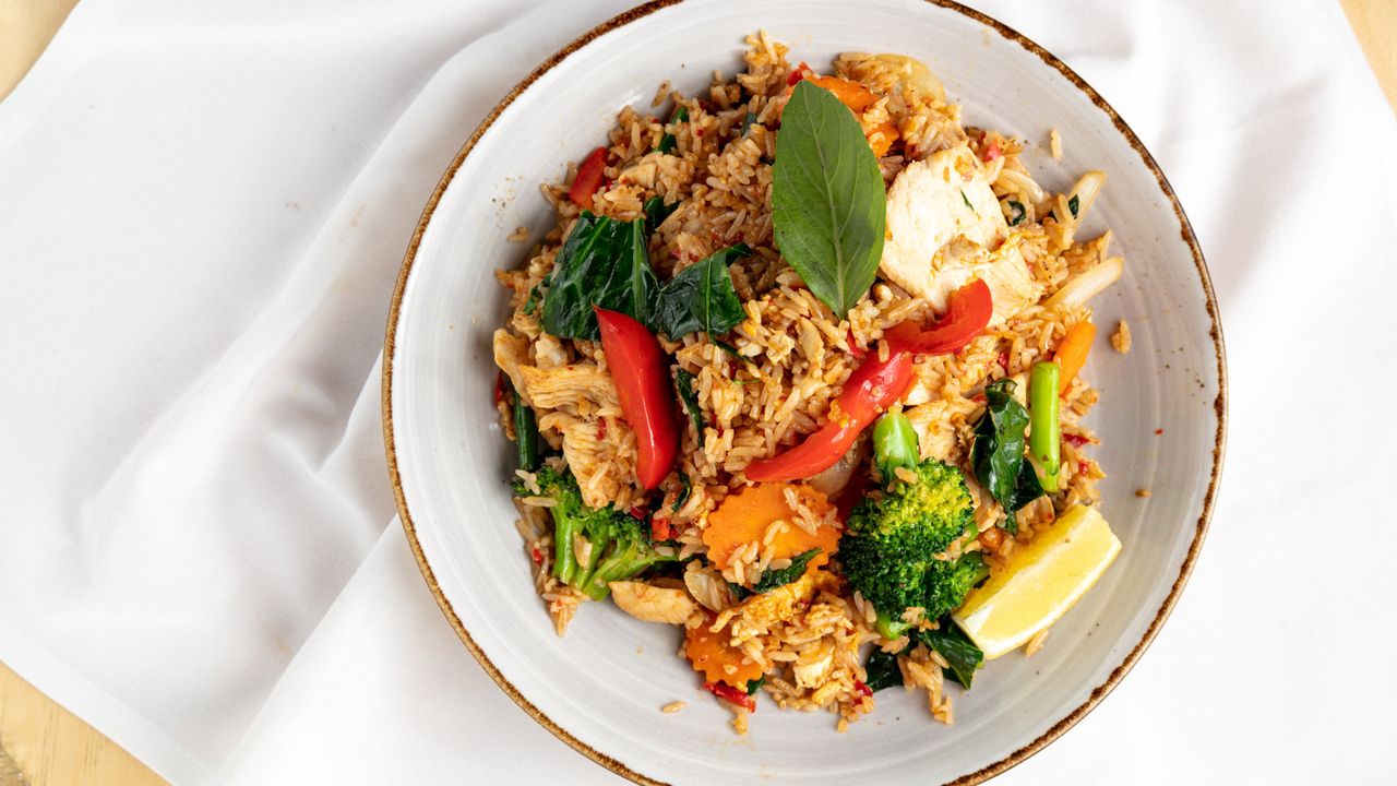 Chilli Basil Fried Rice