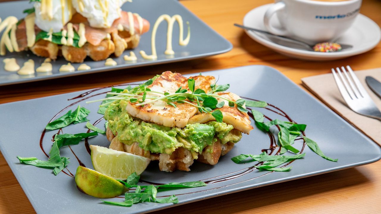 Smashed Avo Wafl (GF)