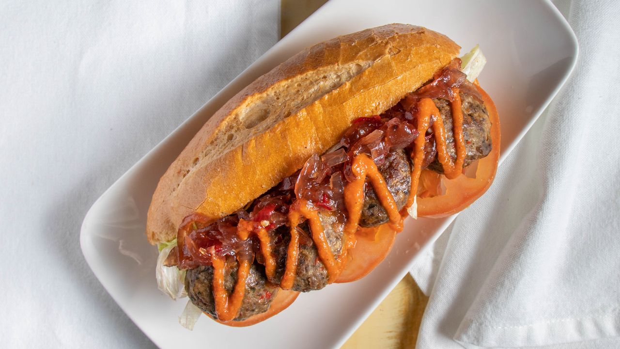 Meatballs Po'boy