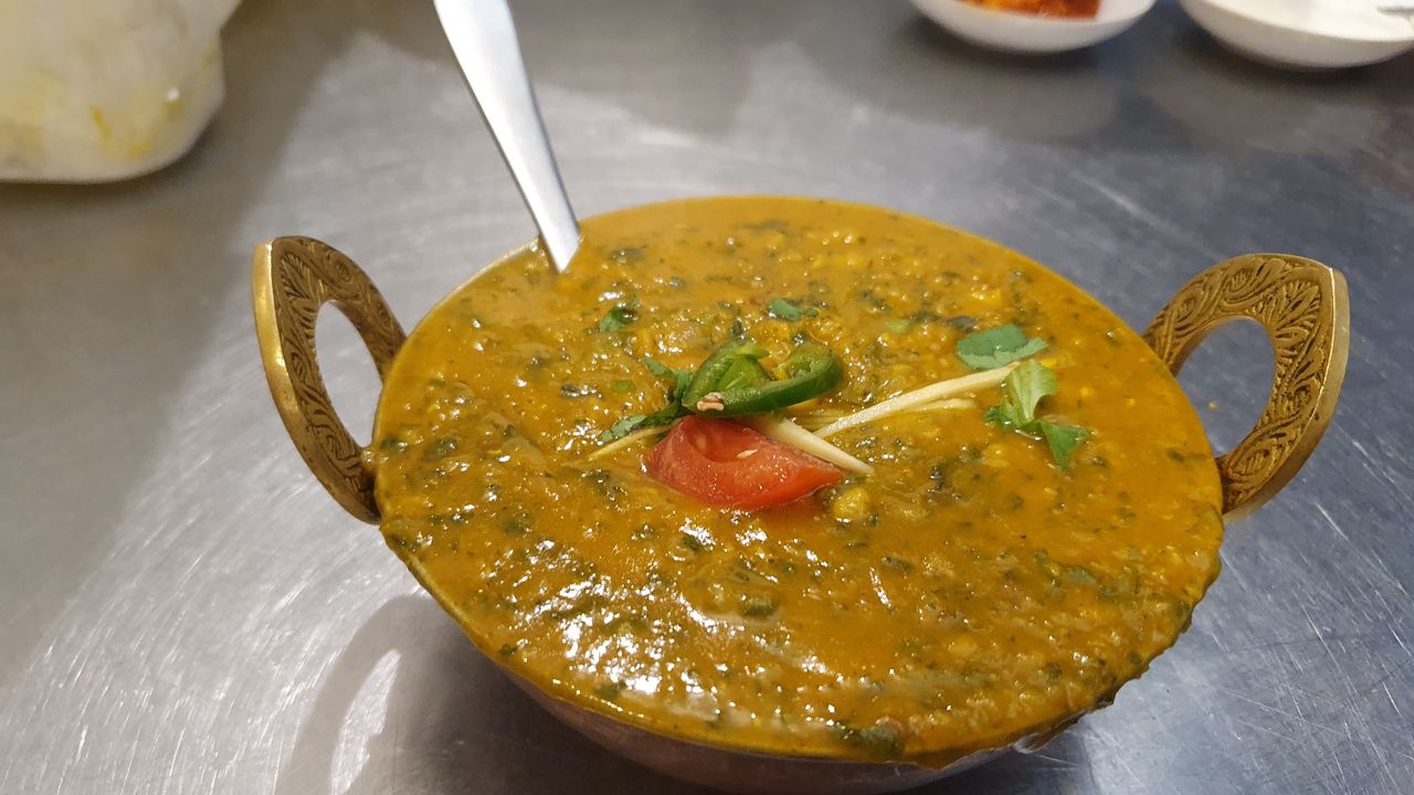 Yellow Dhal & Spinach