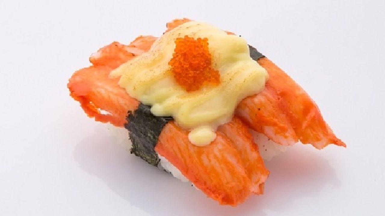 Aburi Cheese Crabstick Nigiri
