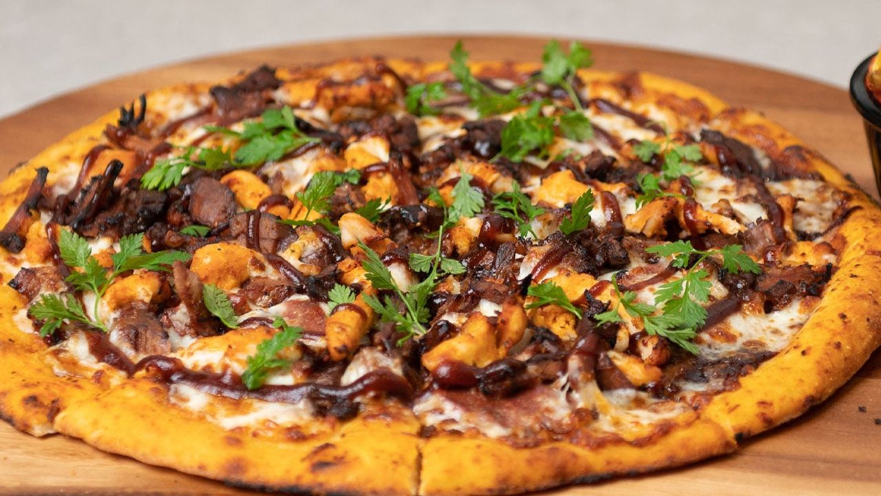 BBQ Meat Pizza