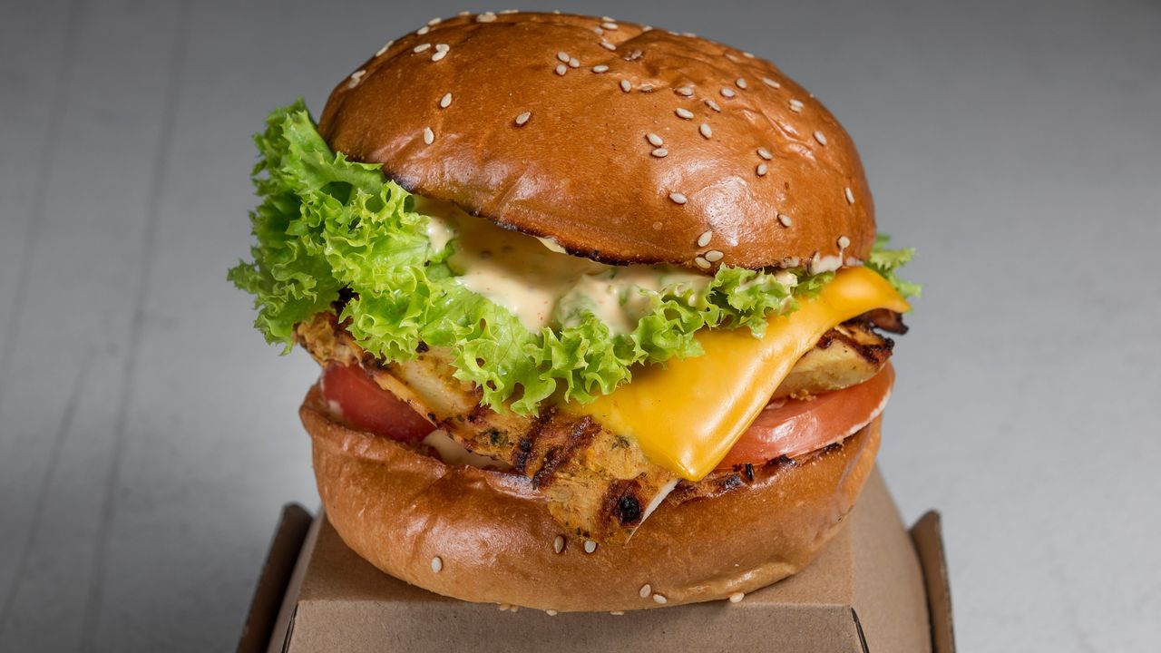 Cheeky Chicken Burger